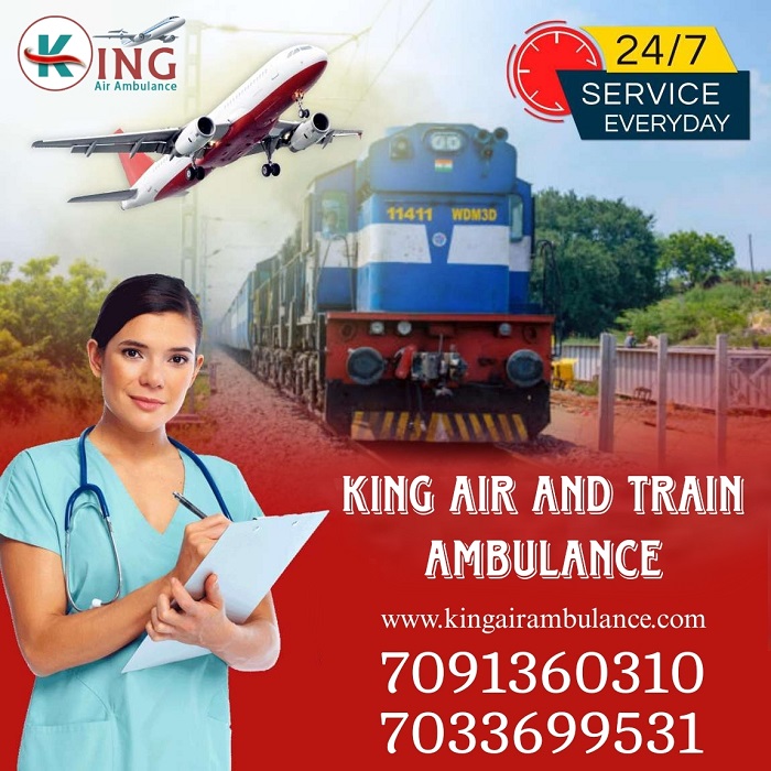 King Air and Train Ambulance Services in Agartala